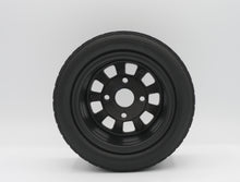 Load image into Gallery viewer, IN-STOCK NOW. BRP Tires: Street Tread | 3" Wide Standard 6" Wheel. These tires are made for the asphalt. The rubber is a durable compound suitable for playing on asphalt. These tires are not for drag racing. Made to ensure no ballooning! Therefore, these tires will not blow out due to centrifugal forces, as compared to foam tires competitors. Recommended for 1/5 scale RC cars. Will require BRP hub adapter or Top Level RC hub adapter