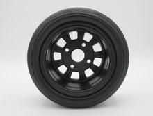 Load image into Gallery viewer, IN-STOCK NOW. BRP Tires: 405 Street Slicks | 3" Wide Standard 6" Wheel.  These tires are made for the asphalt. The rubber is a durable compound suitable for playing on asphalt. These tires are not for drag racing.  Made to ensure no ballooning! Therefore, these tires will not blow out due to centrifugal forces, as compared to foam tires competitors.  Recommended for 1/5 scale RC cars. Will require BRP hub adapter or Top Level RC hub adapter.