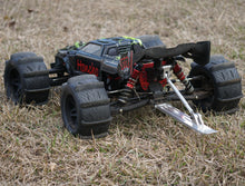 Load image into Gallery viewer, Best 6061 aluminum Arrma Kraton 6S / Notorious 6S Wheelie Bar Kit (Off-Road Drag Racing) on the market. Highest quality, precision machining, and Top Level performance. All parts are in raw form, machining marks will be present. Shipping times will vary on this product due to demand. Typically, the kit will ship within 1 week. Highly recommended to apply thread lock to screws in vibration-prone areas to ensure a secure and lasting hold.