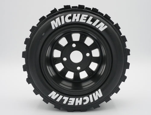 Best rc car tire / wheel sticker decals on the market. Made to fit BRP tires. Includes (8) stickers: 