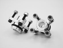 Load image into Gallery viewer, One of the lightest BRP Wheel Hub Adapters on the market. Fits LOSI DBXL &amp; DBXL-E. Anywhere between 13% - 28% lighter than most competitors. Made from 6061 aluminum.  Includes:  (2) BRP Wheel Hub Adapters (LOSI DBXL &amp; DBXL-E) (2) O-rings (8) Socket head bolts (8) Nuts  Recommended: Hardened Drive Pins (4mm x 24mm)

