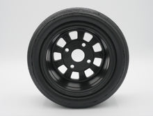 Load image into Gallery viewer, IN-STOCK NOW. BRP Tires: 405 Street Slicks | 3&quot; Wide Standard 6&quot; Wheel.  These tires are made for the asphalt. The rubber is a durable compound suitable for playing on asphalt. These tires are not for drag racing.  Made to ensure no ballooning! Therefore, these tires will not blow out due to centrifugal forces, as compared to foam tires competitors.  Recommended for 1/5 scale RC cars. Will require BRP hub adapter or Top Level RC hub adapter.
