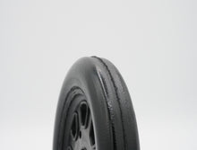 Load image into Gallery viewer, IN-STOCK NOW. BRP Tires: Rail Dragster | 7/8&quot; Wide | 5-1/4&quot; OD Wheel  Made to ensure no ballooning! Therefore, these tires will not blow out due to centrifugal forces, as compared to foam tires competitors.  Recommended for 1/5 scale RC cars. Will require BRP hub adapter or Top Level RC hub adapter.
