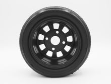 Load image into Gallery viewer, IN-STOCK NOW. BRP Tires: Series 8 Drag Slick | 3&quot; Wide 6&quot; Height Wheel  These tires are made for drag racing. Built for serious drag racers looking to have the fastest runs by increasing and maximizing their traction. Series 8 is a softer compound tire when comparing to Series 6 (medium compound tire).   Made to ensure no ballooning! Therefore, these tires will not blow out due to centrifugal forces, as compared to foam tires competitors.
