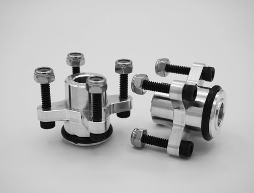 One of the lightest BRP Wheel Hub Adapters on the market. 62g each! Fits LOSI 5T, MCD, and Rovan LT. Anywhere between 13% - 28% lighter than most competitors. Made from 6061 aluminum.