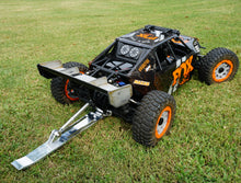 Load image into Gallery viewer, Best 6061 aluminum LOSI DBXL-E 1.0 &amp; 2.0 Wheelie Bar Kit (Off-Road Drag Racing) on the market. Highest quality, precision machining, and Top Level performance. All parts are in raw form, machining marks will be present.

