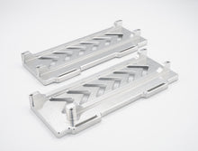 Load image into Gallery viewer, Best LOSI DBXL-E 2.0 12S Battery Tray (165mm x 56mm) Upgrade on the market. Highest quality, precision machining, and Top Level performance. All parts are in raw form, machining marks will be present.

This product fits the DBXL-E 2.0. This product has not been fit tested on the DBXL-E 1.0.

Includes:
(2) LOSI DBXL-E 2.0 12S Battery Tray (165mm x 56mm) Upgrades

Straps and screws are not included. Stock straps and stock screws can be used.
