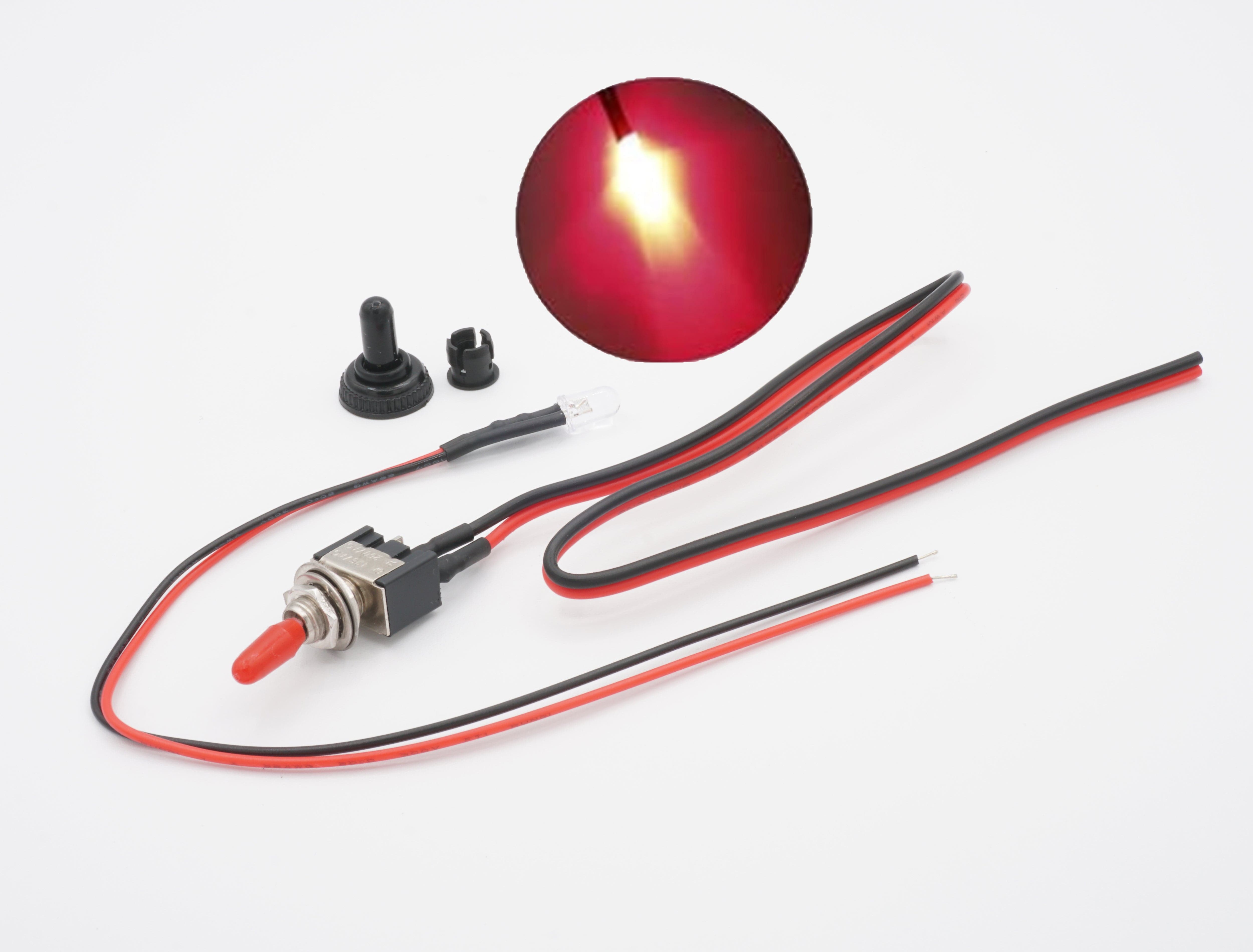 LED On/Off Toggle Switch Kit – Top Level RC